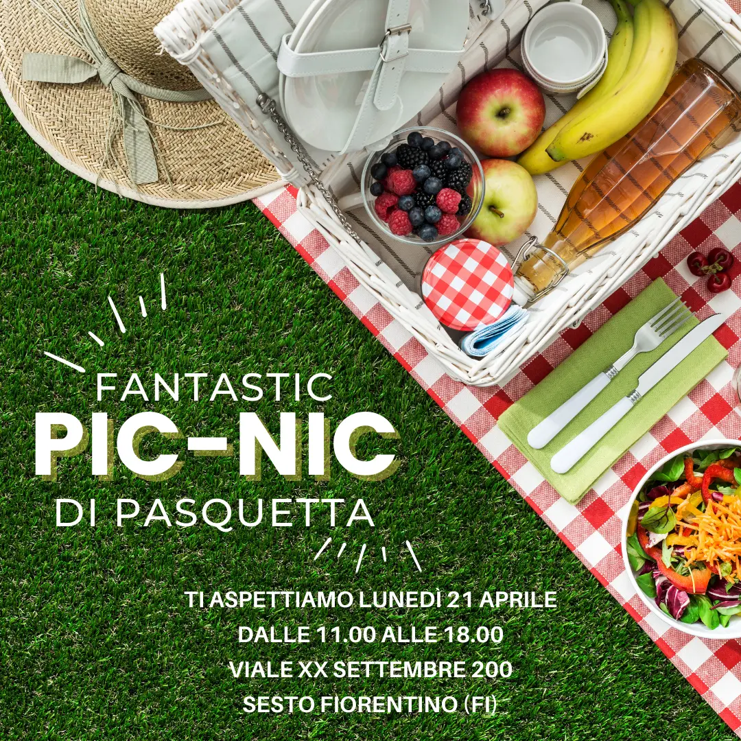 Locandina del pic-nic di Pasquetta di lunedì 21 aprile 2025